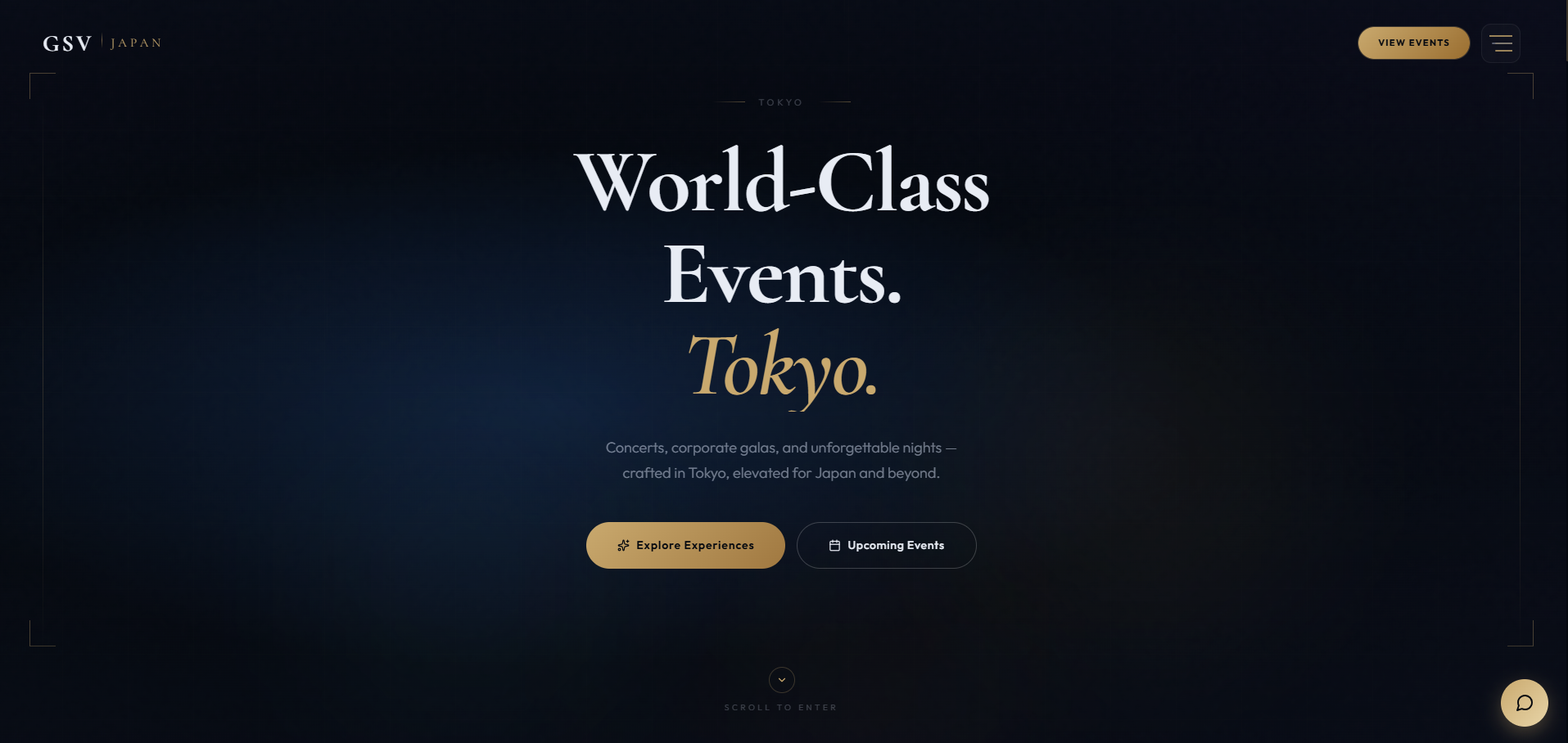 GSV Events Japan — Events Marketing + Ticket Booking Platform + Admin CMS